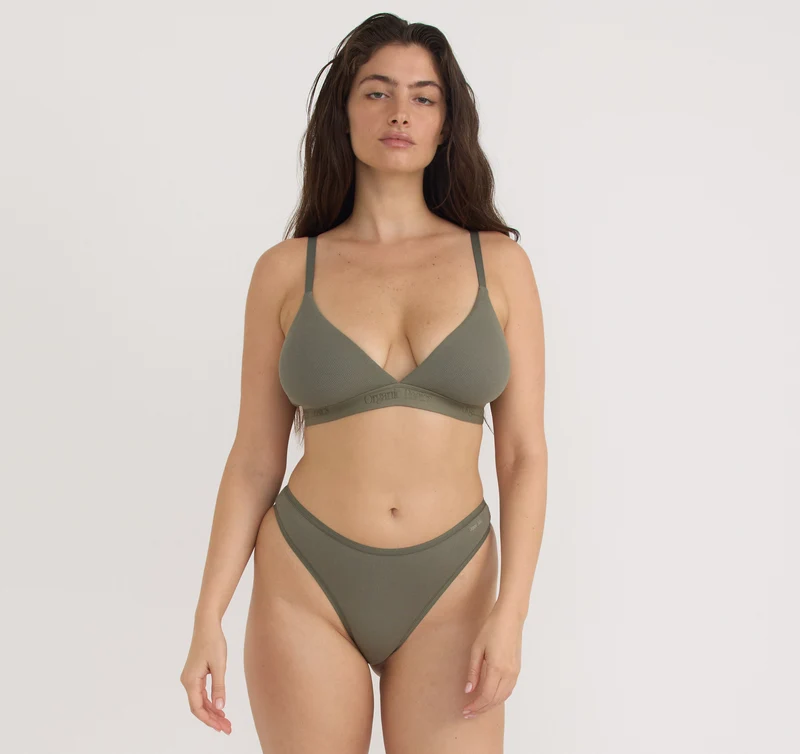 Core Rib Thong