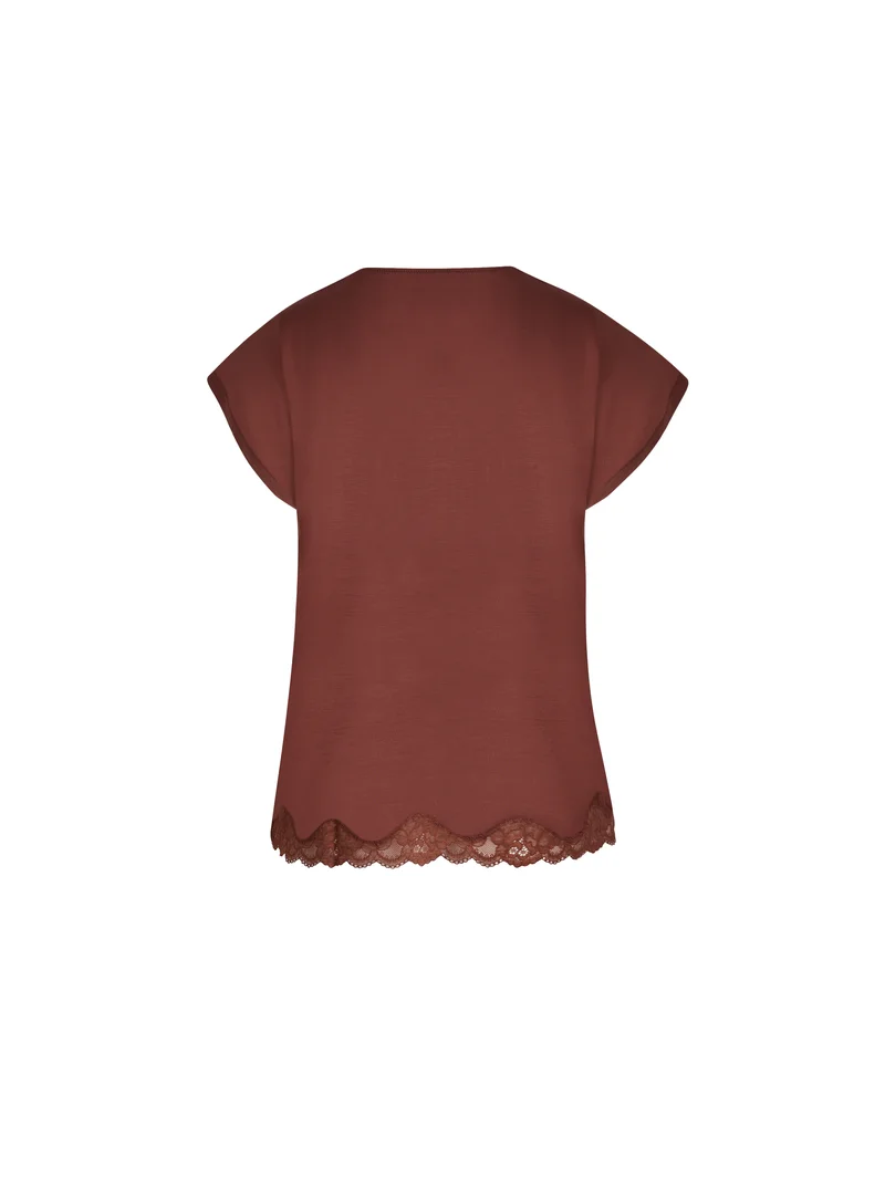 Antigel von Lise Charmel – Einfach perfektes, lockeres T-Shirt Chataigne