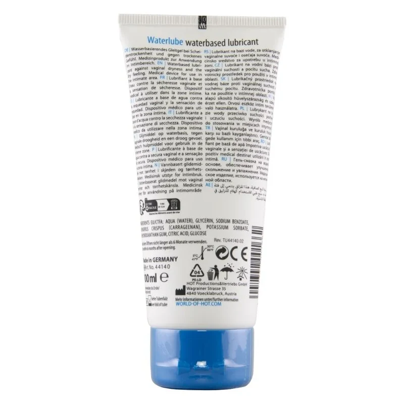 HOT - WASSER GLEITFILTER AUF WASSERBASIS (QUELLWASSER) 100 ML