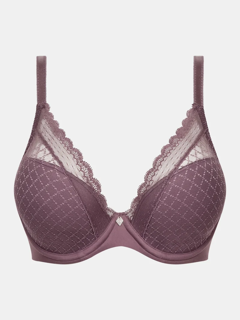 Chantelle EasyFeel - Norah Chic Plunge T-Shirt-BH Hyazinthe