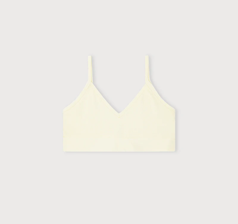 Seamless Waffle Triangle Bralette