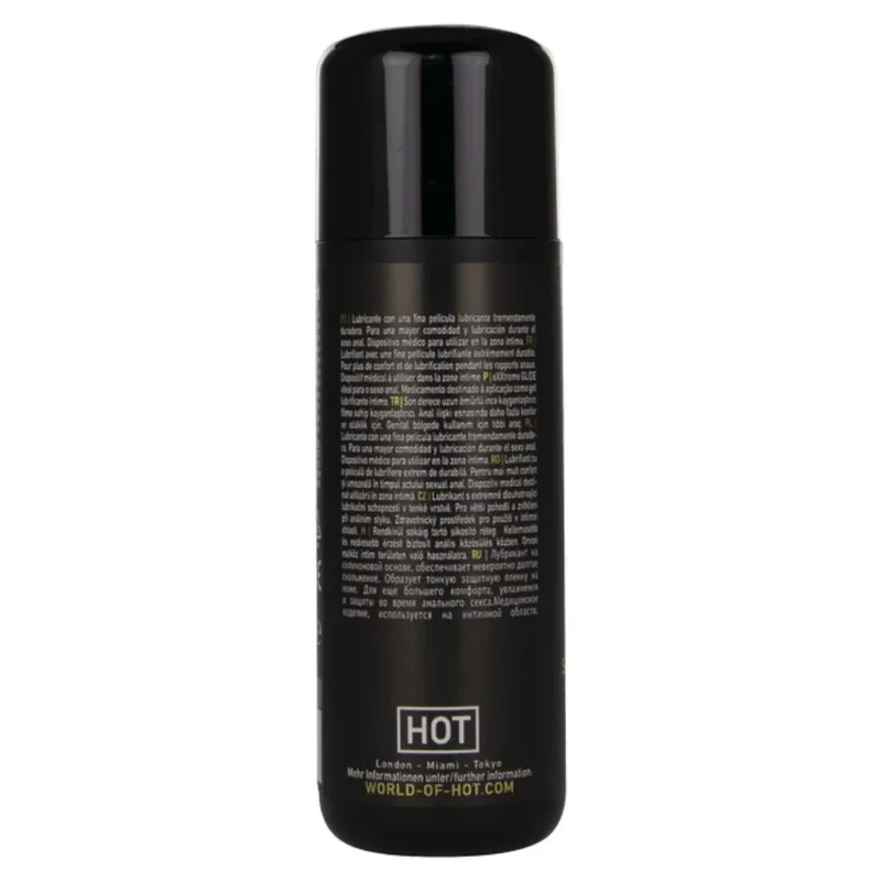 HOT - EXTRA GLEITENDES SILIKONBASIERTES GLEITMITTEL + KOMFORTÖL A+ 50 ML