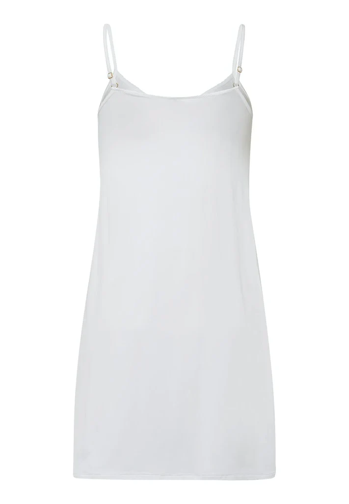 Satin Deluxe Bodydress Off White