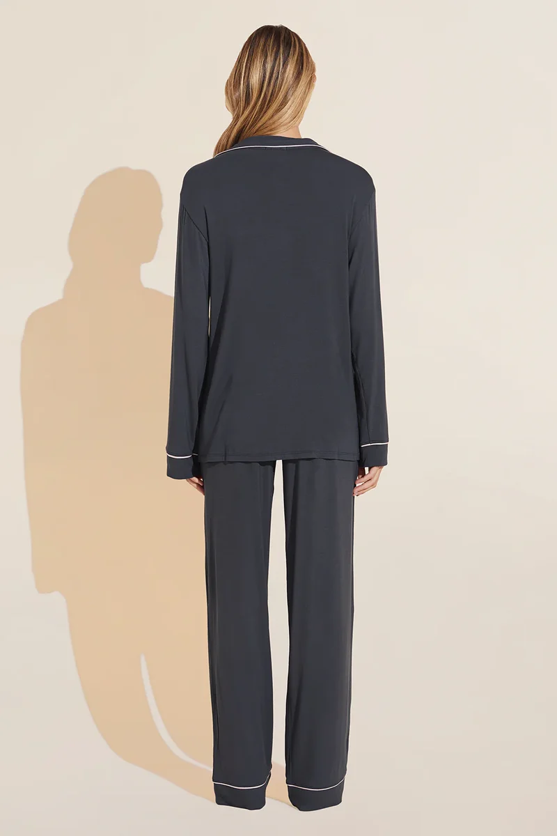 Gisele Long PJ Set Graphite