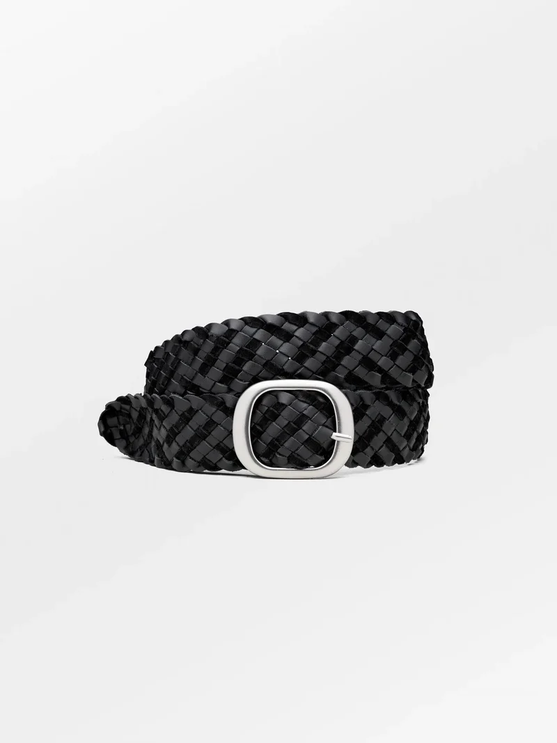 Mix Braid Rochelle Belt Black