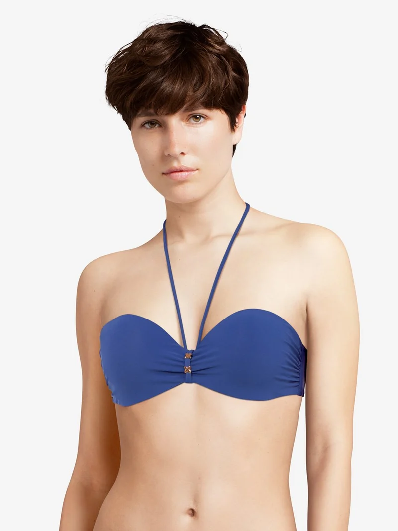 Chantelle Swimwear - Escape Bandeau T-Shirt Bikini Top Mazarine Blue