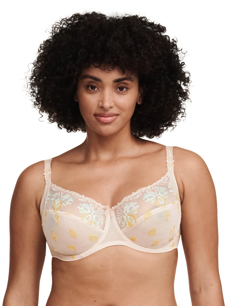 Chantelle – Champs-Élysées 3-teiliger BH, Goldbeige, Mehrfarbig