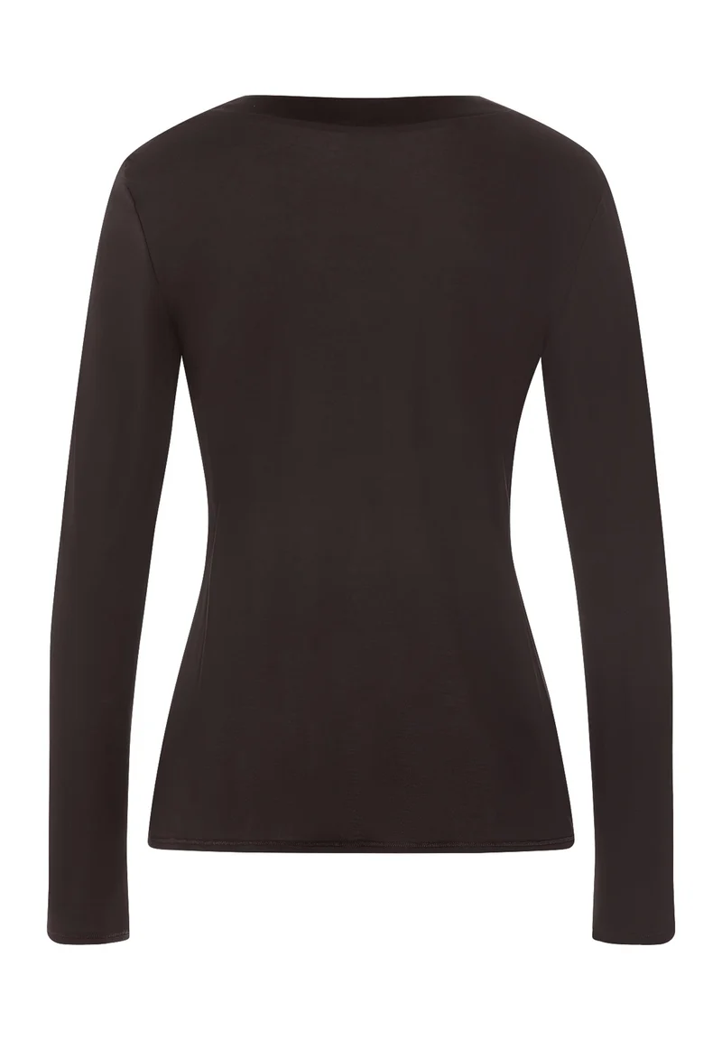Grand Central L/SLV Shirt | dark mocha 077381-072185