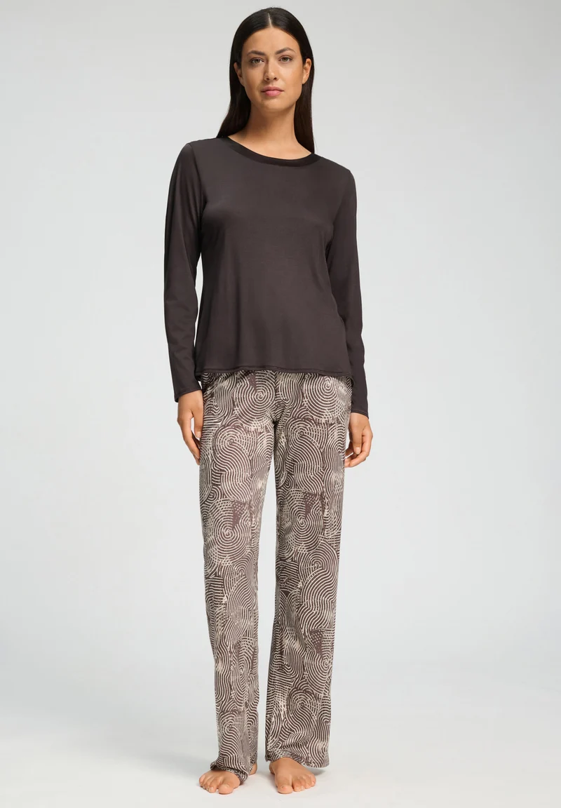 Grand Central L/SLV Shirt | dark mocha 077381-072185