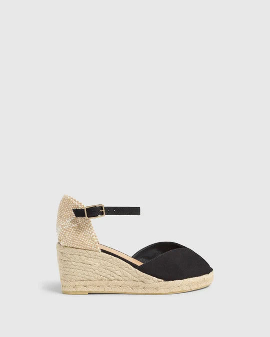 Bianca 6 Negro Espadrilles