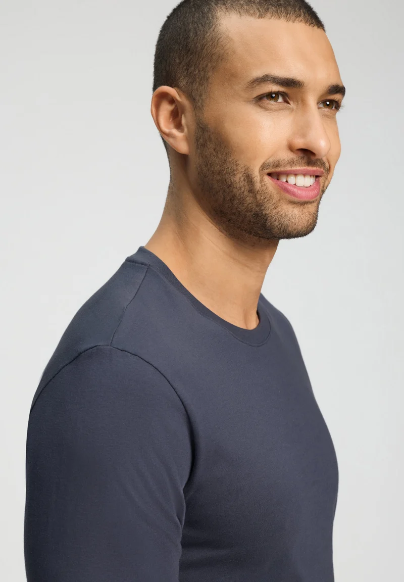 Living Shirts L/SLV Shirt | stormy gray 075053-072139