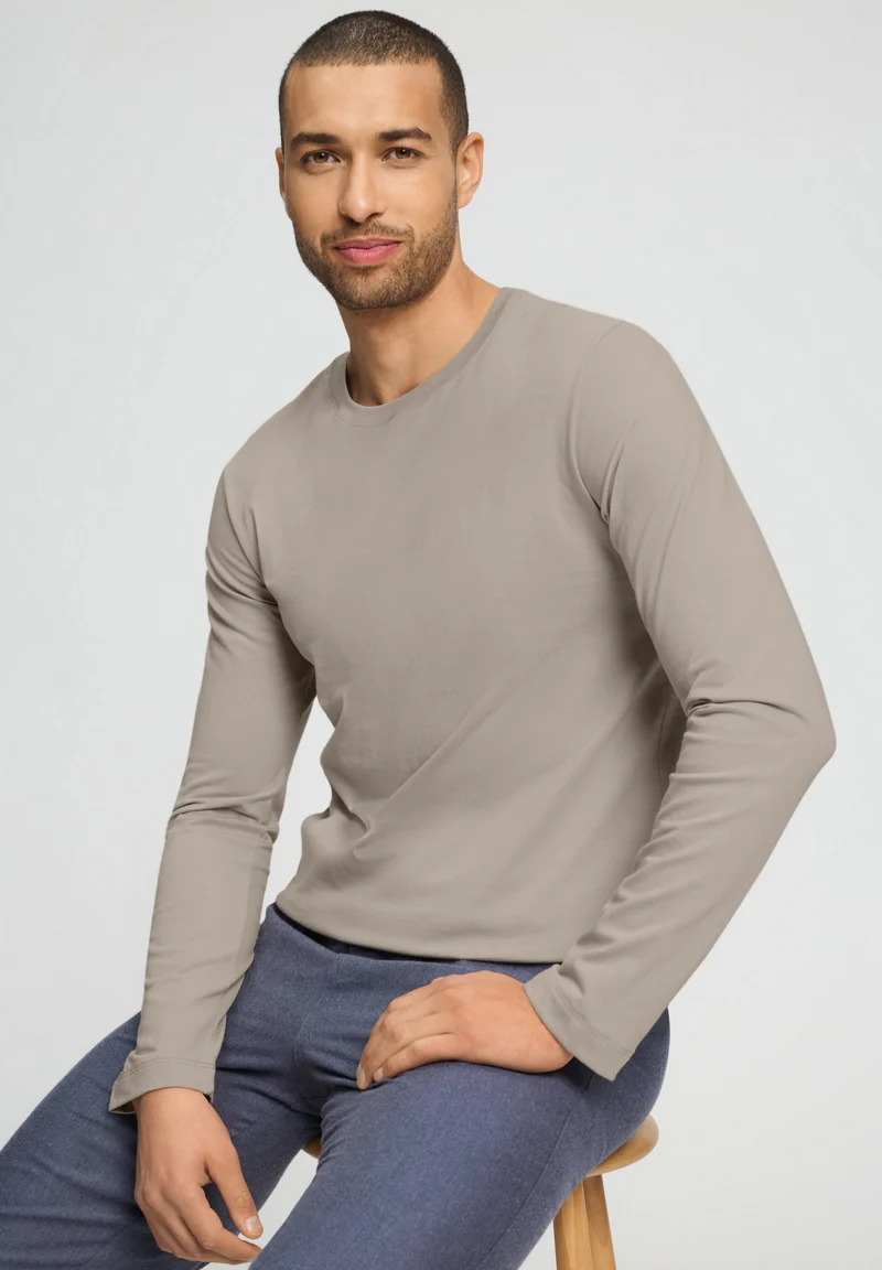 Living Shirts L/SLV Shirt | wooly beige 075053-072848