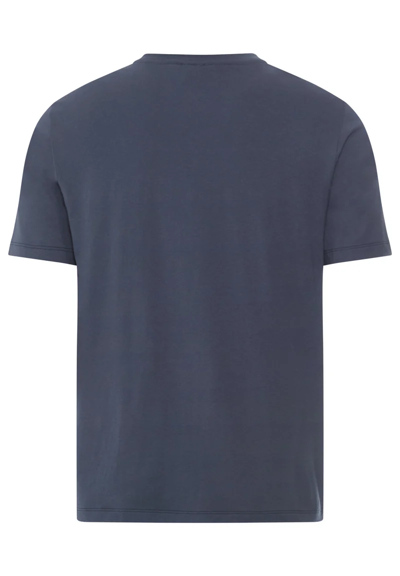 Living Shirts S/SLV Shirt V-Neck | stormy gray 075051-072139