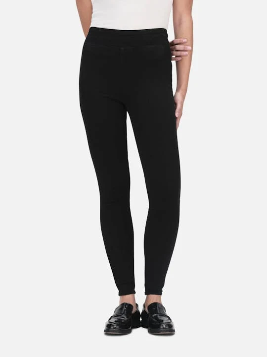 Jetset Skinny Crop Sheen Noir