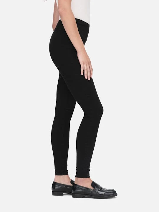 Jetset Skinny Crop Sheen Noir