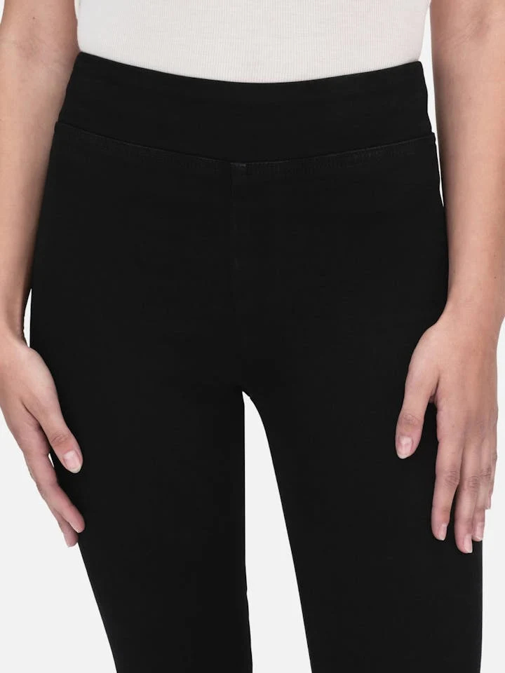 Jetset Skinny Crop Sheen Noir