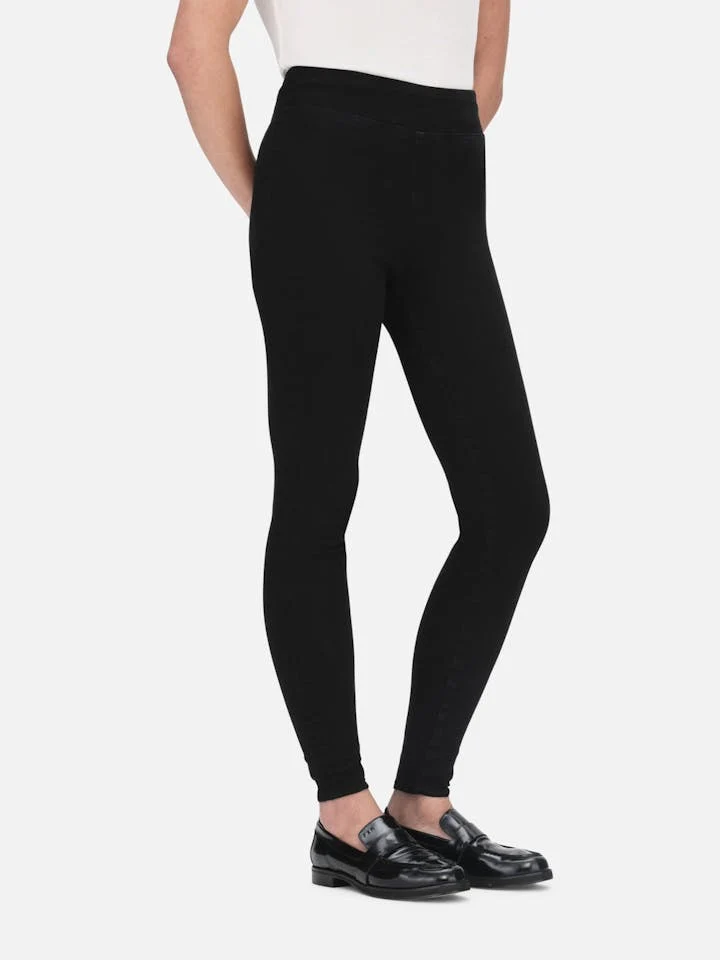 Jetset Skinny Crop Sheen Noir