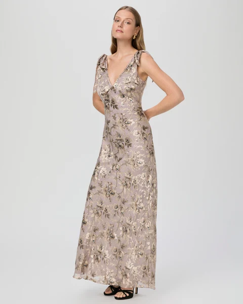 Vialla Dress Pewter Multi