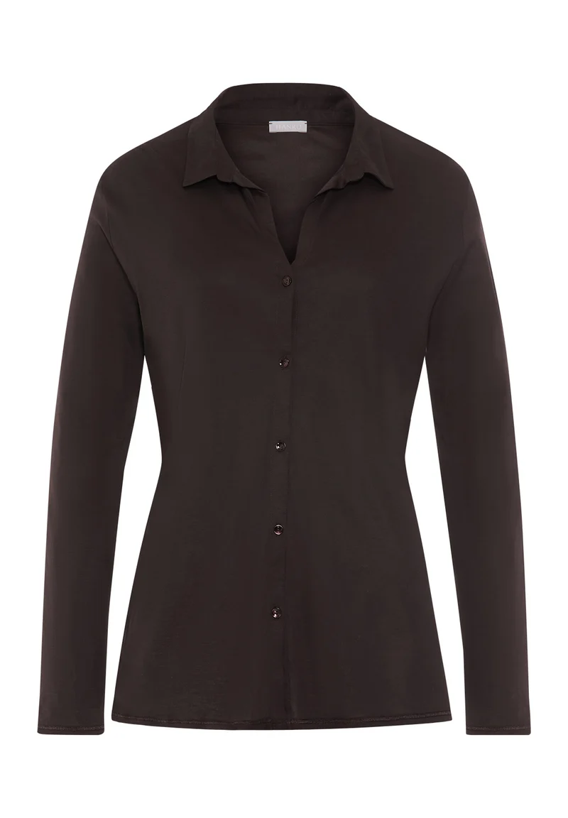 Grand Central L/SLV Shirt | dark mocha 077305-072185