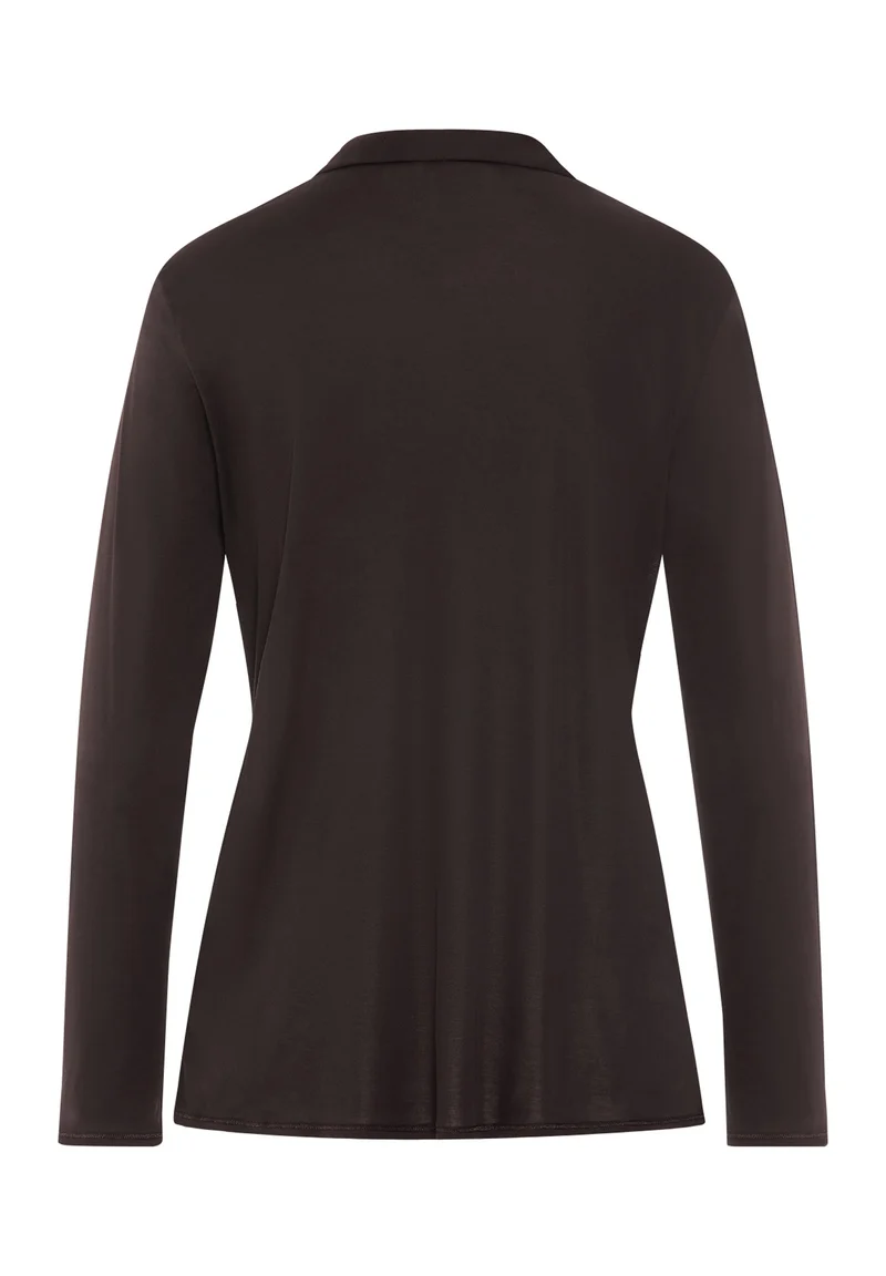 Grand Central L/SLV Shirt | dark mocha 077305-072185