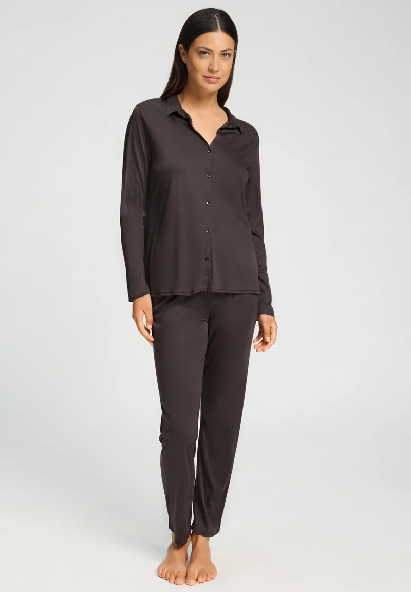 Grand Central L/SLV Shirt | dark mocha 077305-072185