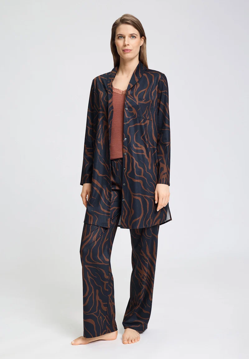 Loungy Nights Long Pants | navy wildness 076492-073154