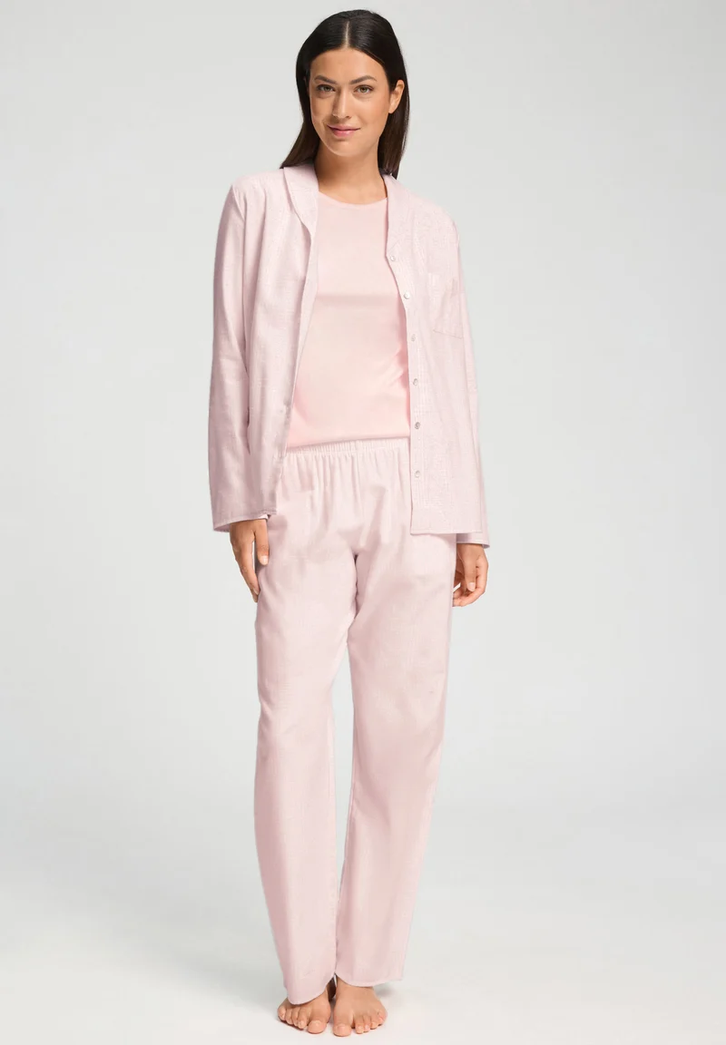 Loungy Nights Long Pants | rose check 076486-073158
