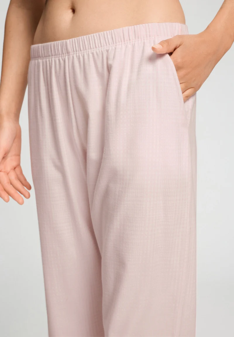 Loungy Nights Long Pants | rose check 076486-073158