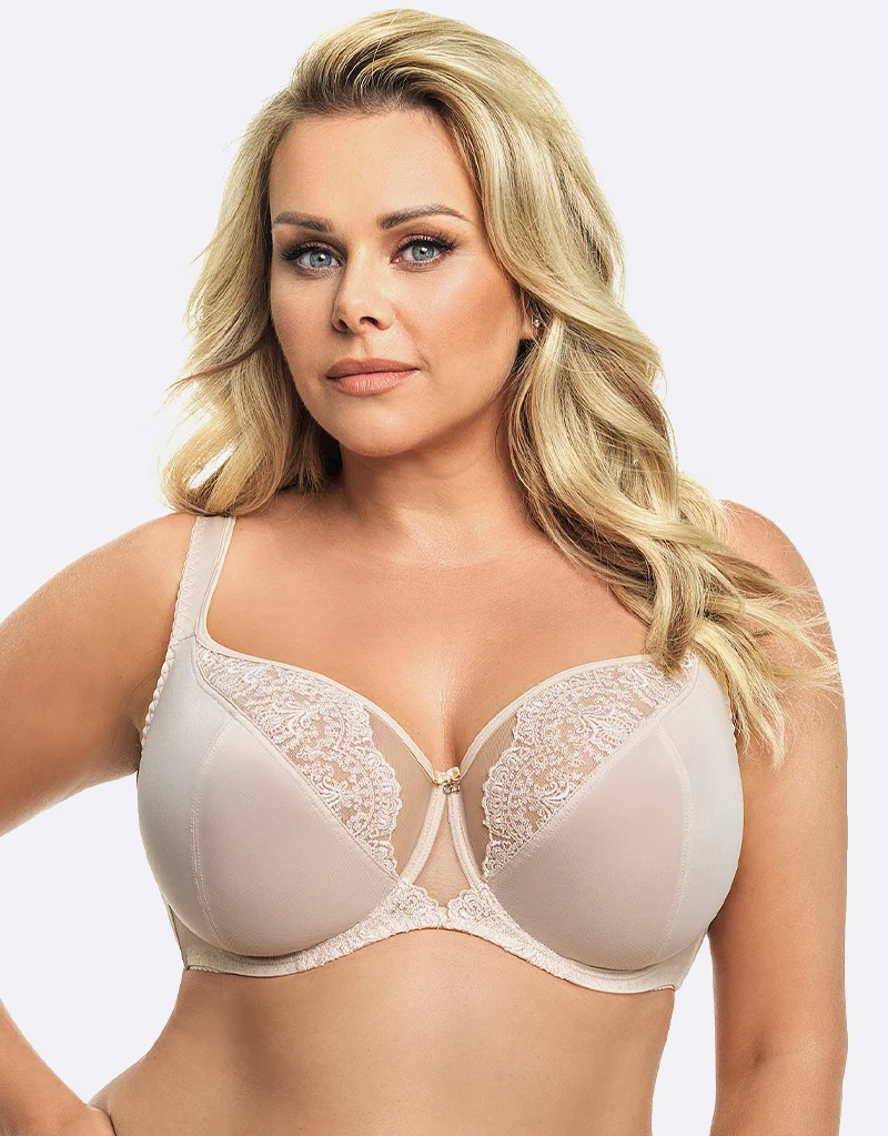 Gorsenia Milano Balconette Bra Beige