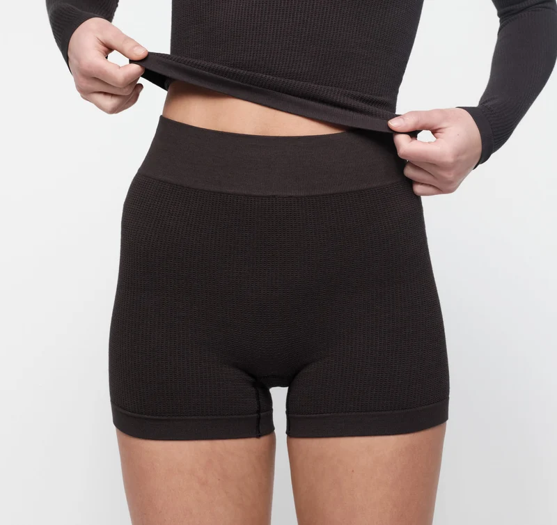 Seamless Waffle Shorts