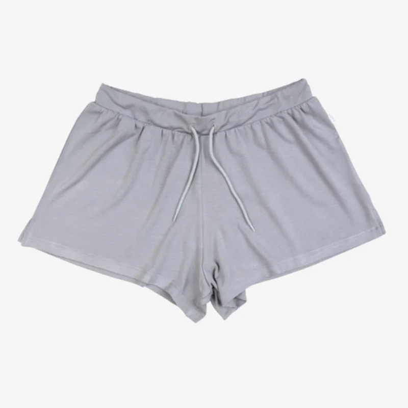 Joha Shorts aus Bambusviskose – Grau