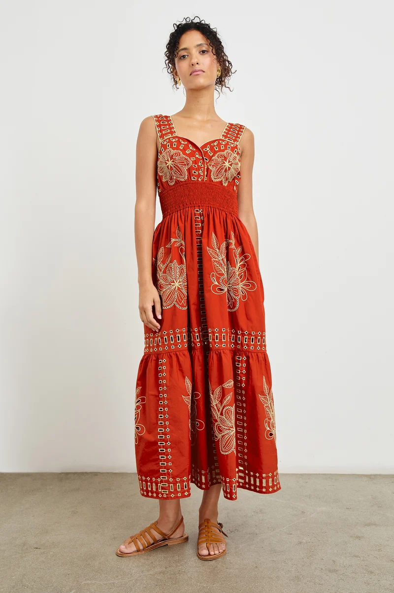 Fawn Terracotta Dress