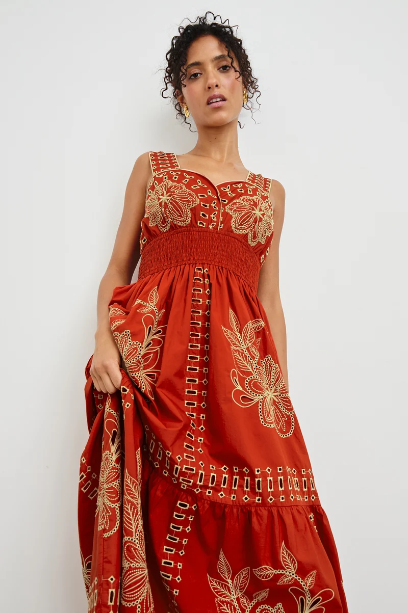 Fawn Terracotta Dress