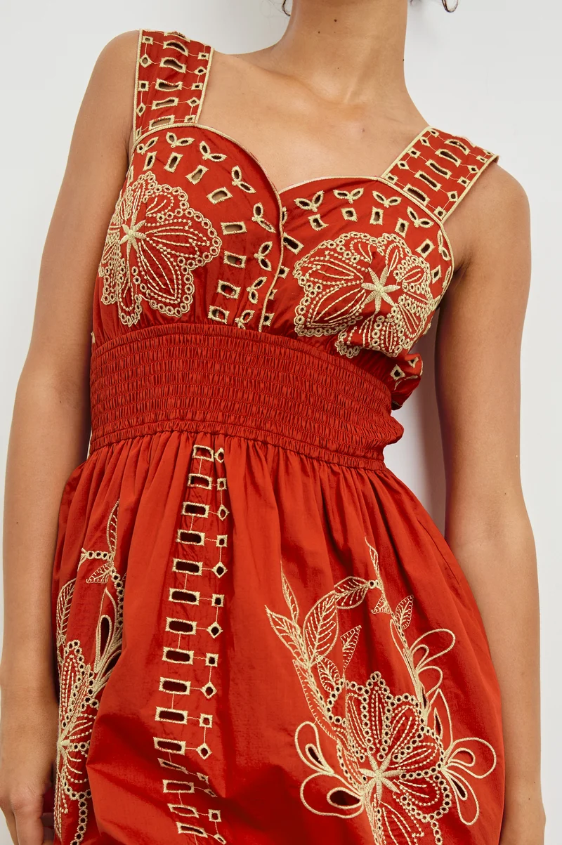 Fawn Terracotta Dress