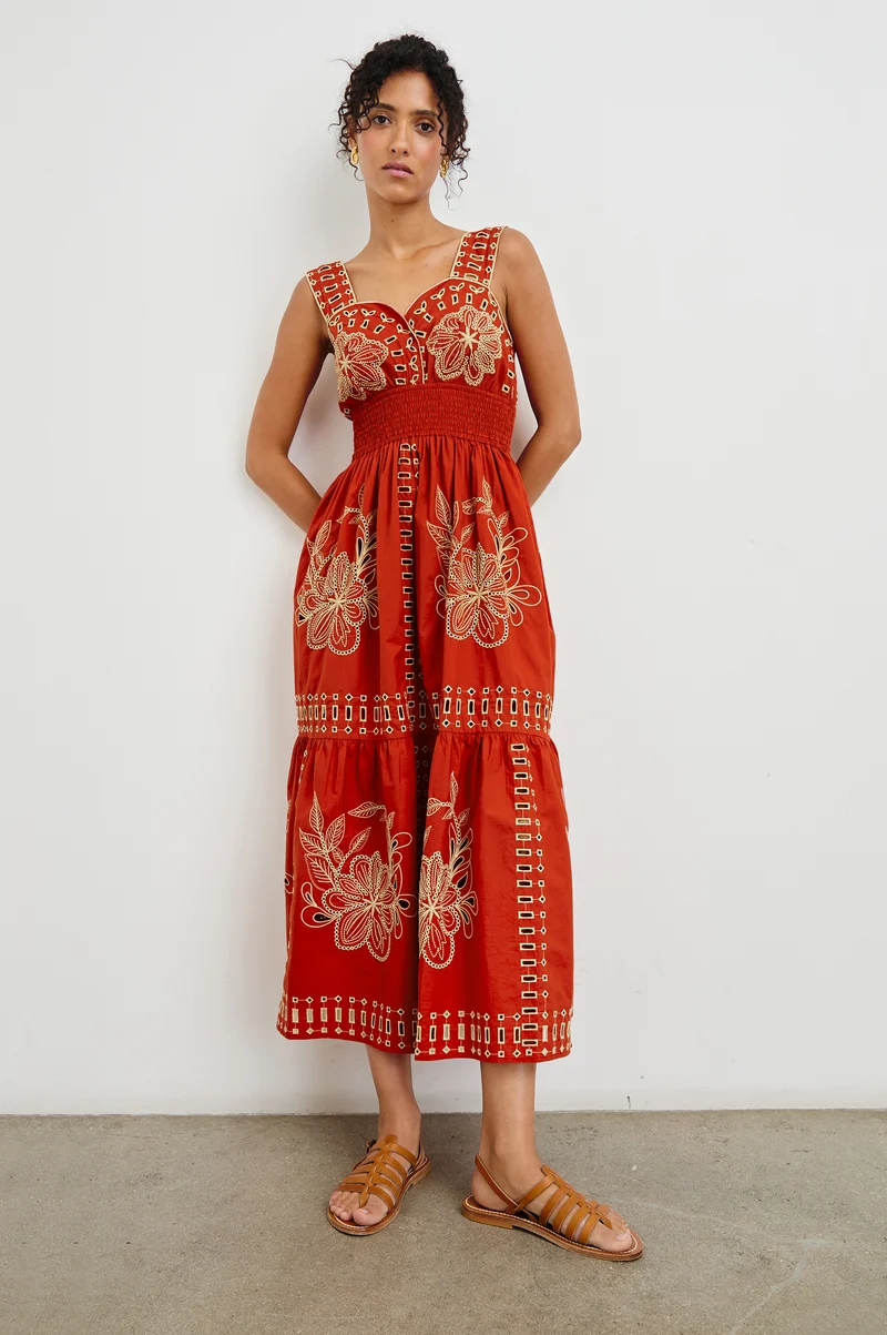 Fawn Terracotta Dress