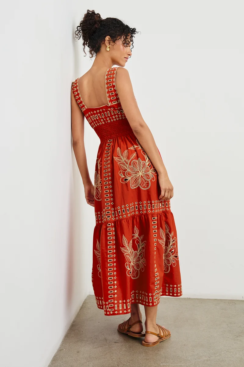 Fawn Terracotta Dress