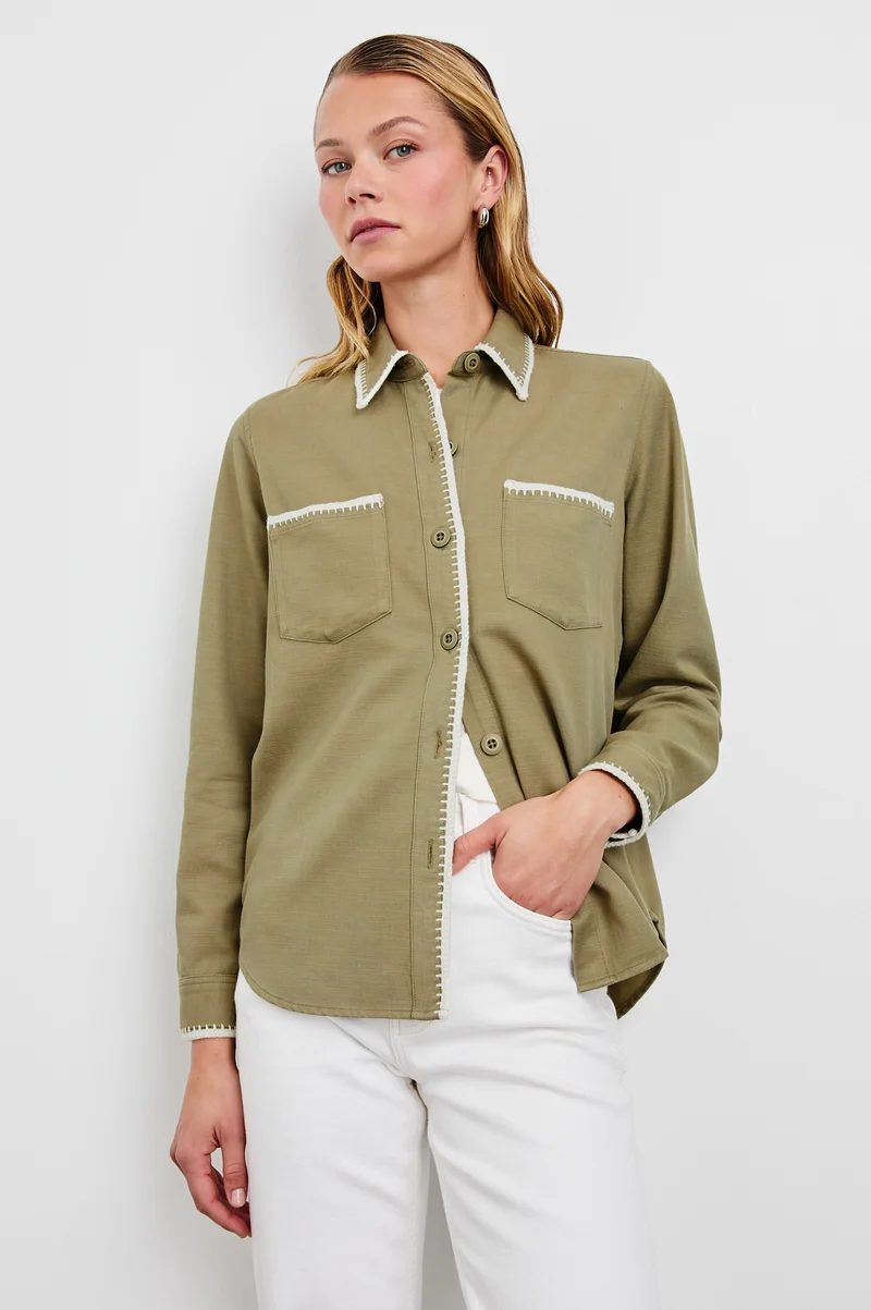 Reigh Pale Olive Shirt