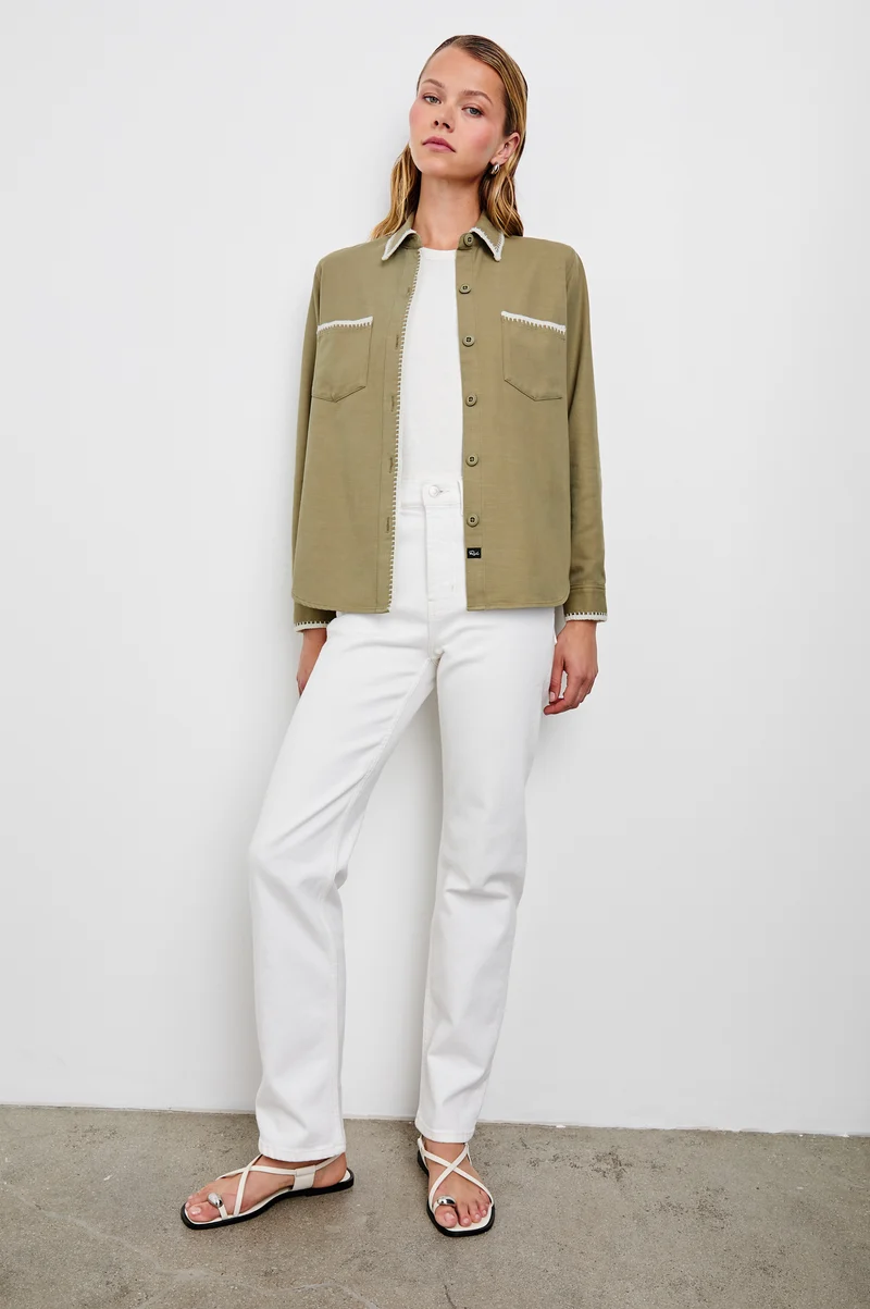 Reigh Pale Olive Shirt