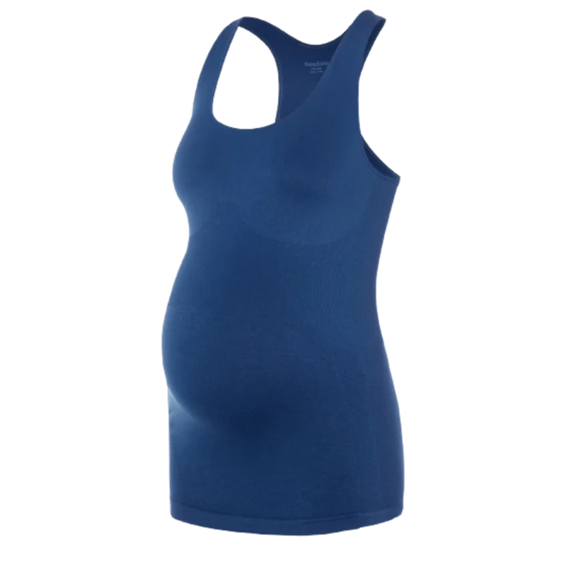 Mamalicious Stretch-Top - Heel - Estate Blue