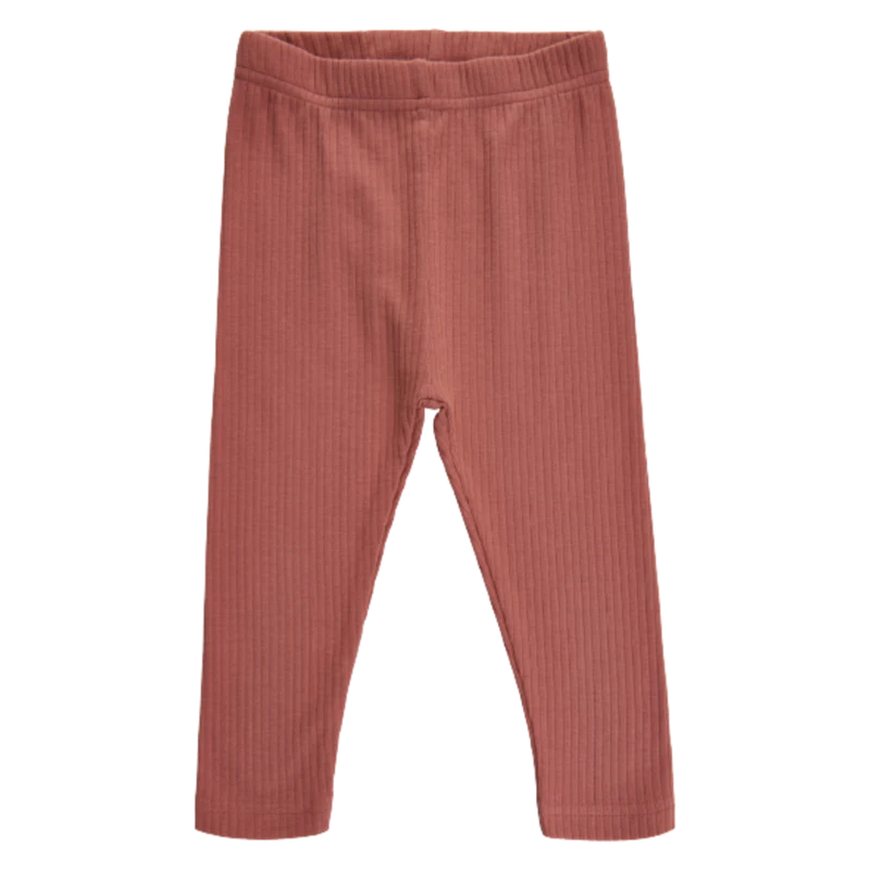 Paula Rippleggings aus der Soft Gallery – Farbe: Brick Dust