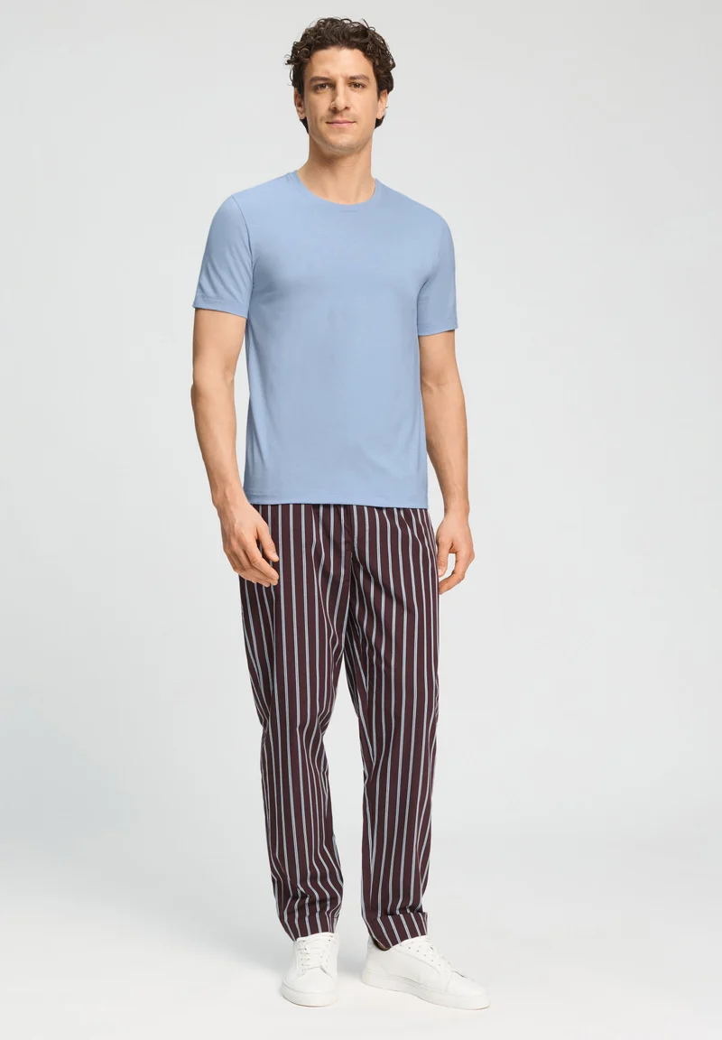 Living Shirts S/SLV Shirt | cashmere blue 075050-072587