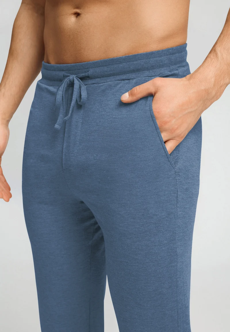 Casuals Long Pants | tanzanite melange 075040-073133
