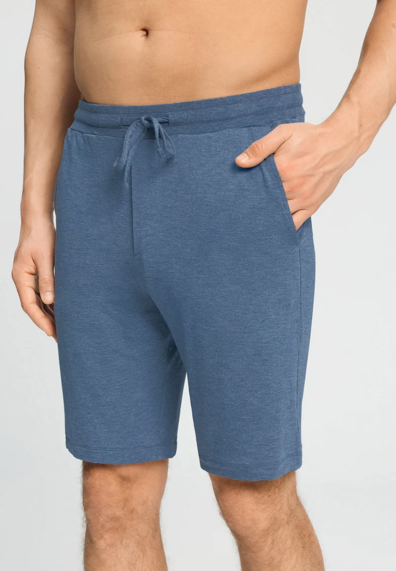 Casuals Short Pants | tanzanite melange 075039-073133