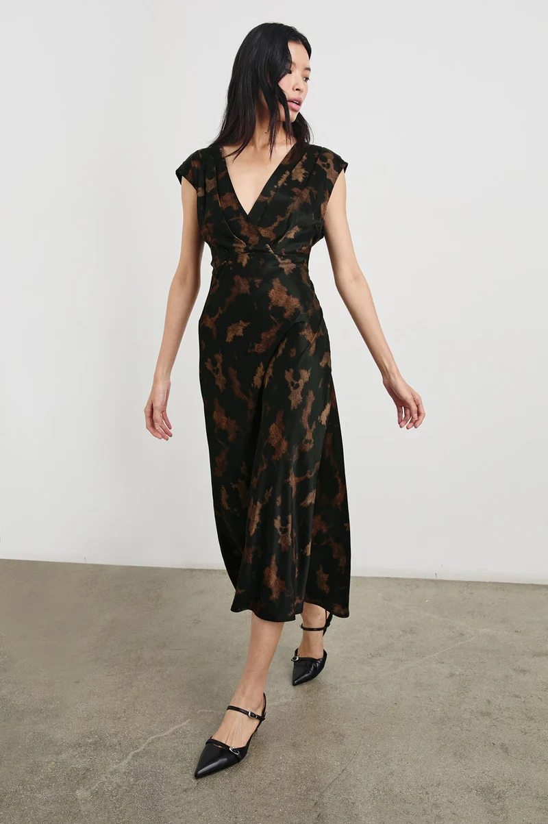 Odella Dress Diffused Sandstone
