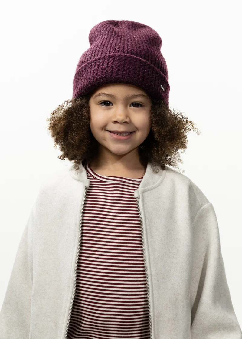 Shae Beanie, aubergine