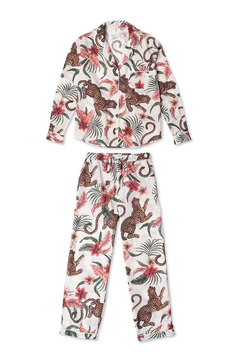 Long Pyjama Set Cream