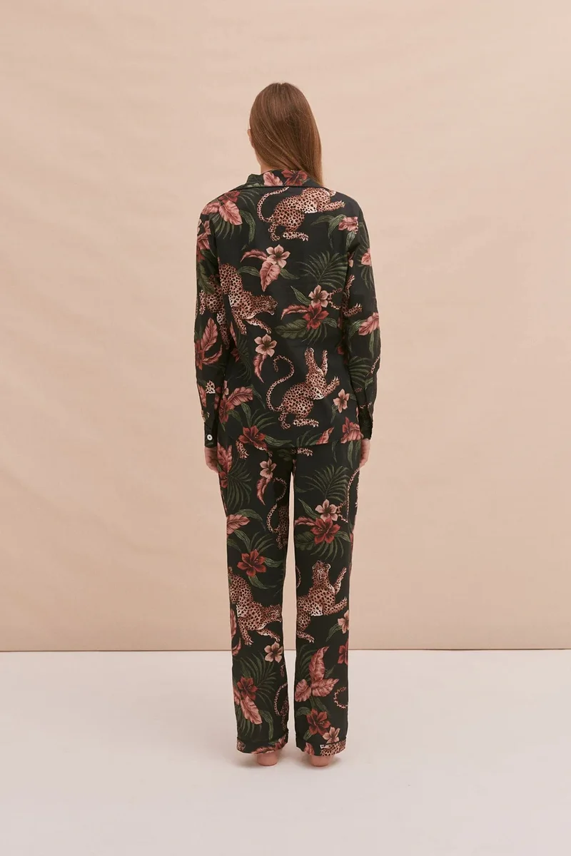 Long Pyjama Set Navy