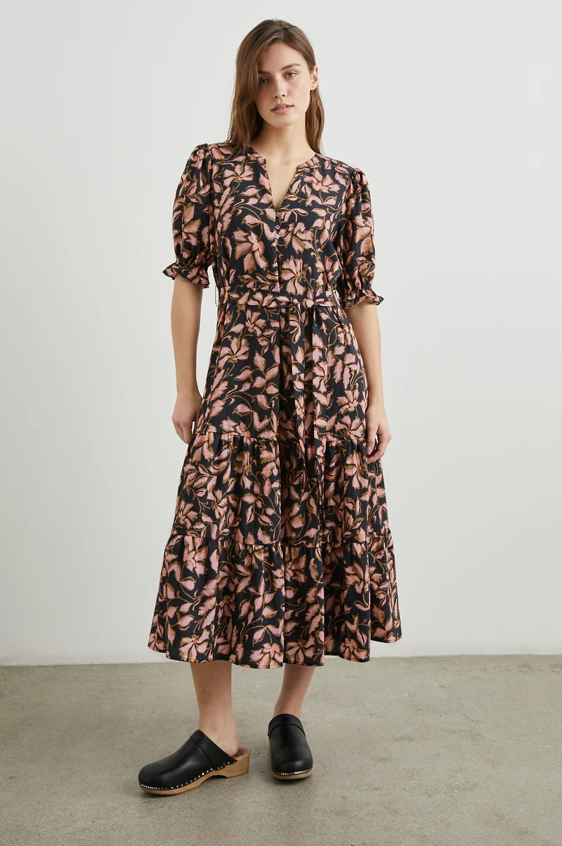 Eliana Jasmine Midi Dress