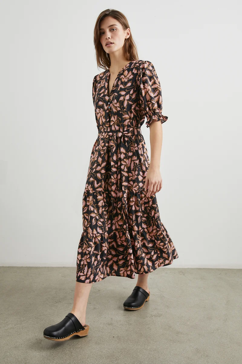 Eliana Jasmine Midi Dress