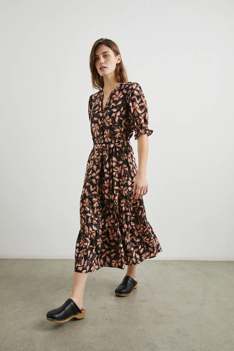 Eliana Jasmine Midi Dress